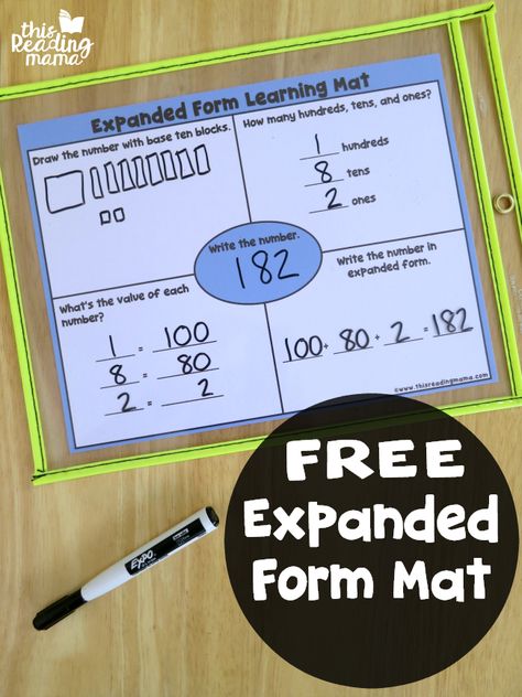 Expanded Form, Math Groups, Fourth Grade Math, Math Intervention, Second Grade Math, Third Grade Math, Math Methods, Math Workshop, 5th Grade Math