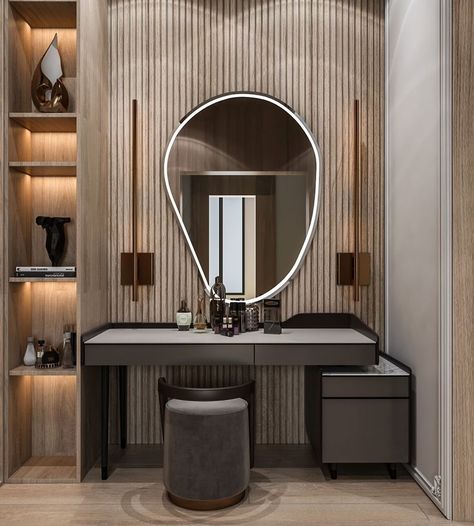 Aesthetic Dressing Table, Dressing Table Aesthetic, Dressing Table Black, Dressing Table Ideas, Aesthetic Dressing, Modern Dressing Table Designs, Dressing Table Modern, Modern Vanity Table, Table Aesthetic