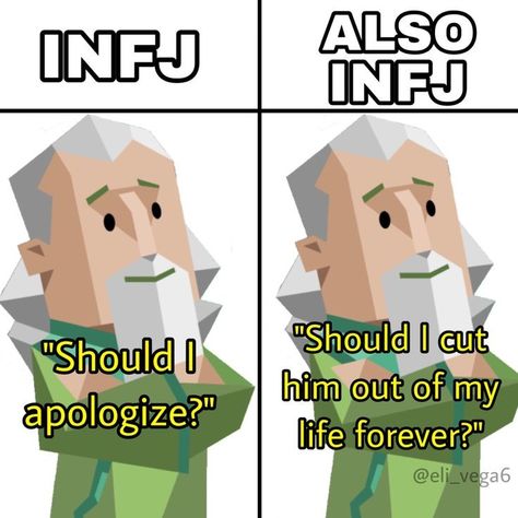 Entp And Infj Relationships, Infj Meme Funny, Infj And Intj, Infj Meme, Infj Core, Infj Art, Infj Vibes, Infj Characters, Infj And Entp