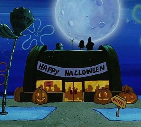 Halloween 90s Movies, Spongebob Halloween, Halloween Wallpaper Iphone, Halloween Aesthetic, Season Of The Witch, Spooky Scary, Halloween Cartoons, Best Seasons, Halloween Town