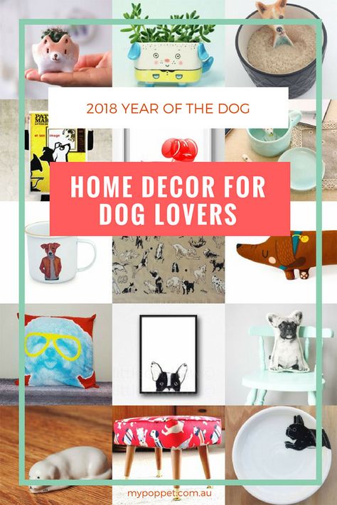 Paw-some Dog Themed Decor for your Home this Year of the Dog Dog Themed Office Decor, Dog Themed Home Decor, Dog Picture Ideas Decor, Dog Bedroom Decor, Dog Bathroom Decor, Dog Bedroom, Love Your Pet Day, Dog Bathroom, Dog Spaces