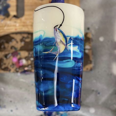 Alcohol Ink Tumbler Ideas, Tumbler For Men, Alcohol Ink Tumbler, Alcohol Painting, Tumbler Ideas, Diy Tumblers, Alcohol Ink, Pint Glass, Painting Ideas