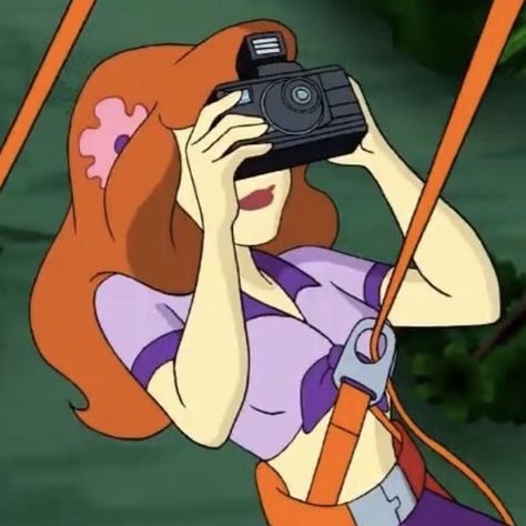 Daphne Icon, Daphne Blake, Scooby Doo, Orange, Twitter