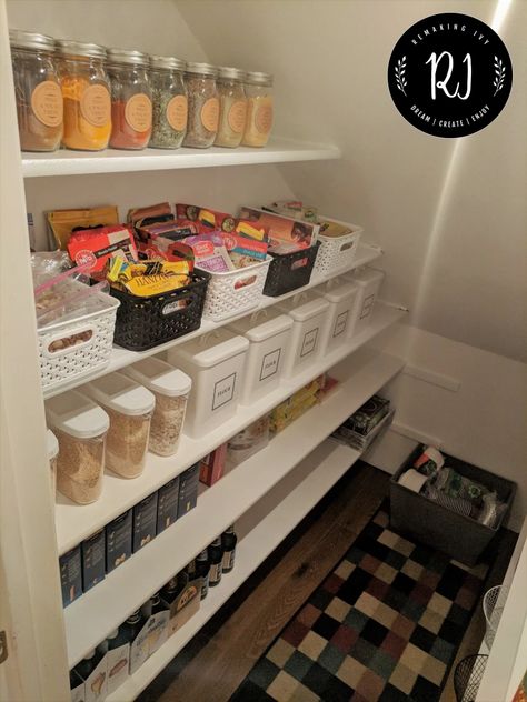 The Indian Pantry – Remaking Ivy Pantry Organisation Indian Kitchen, Indian Pantry Design, Indian Pantry Organization Ideas, Indian Pantry Organization, Flour Container, Cabinet Inspiration, Pantry Organisation, Spacious Kitchen, White Tray