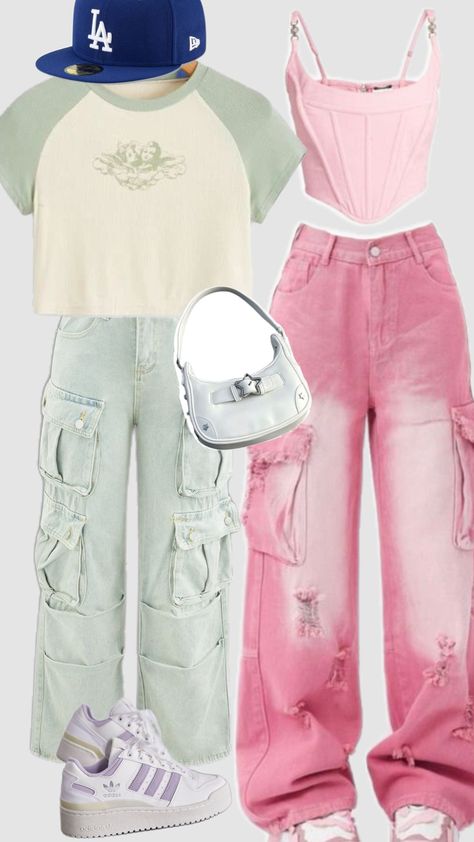 Pastel Streetwear, Pastel Outfit, Pastel, Street Wear, Outfit Accessories