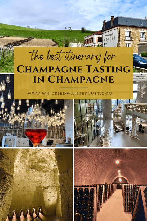 The Best Itinerary for Champagne Tasting in Champagne, France | Whiskied Wanderlust Champagne France Travel, Champagne Pairing, Champagne Tasting, Scottish Dishes, Champagne France, Perrier Jouet, Best Champagne, Champagne Region, Wine Event