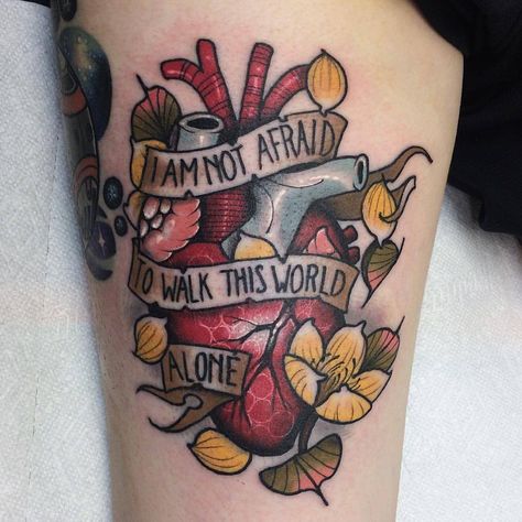 Chemical Tattoo, Anatomical Heart Tattoo, Tribute Tattoos, Tattoo Henna, Famous Tattoos, Heart Tattoo Designs, Last Words, Classic Tattoo, Band Tattoo