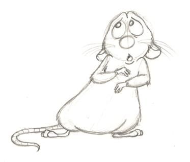 Sketch Disney, Disney Character Drawings, Digital Art Painting, Disney Drawings Sketches, Cartoon Mascot, Disney Art Drawings, A Rat, Disney Sketches, Cartoon Sketches