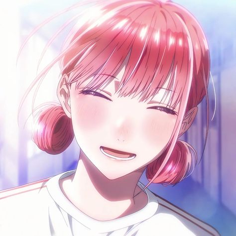 🍋😊 Hina>> [🩷] Anime : Blue Box [🤸🏻‍♀️] Character : Hina Chouno ___ アオのハコ アニハコ aonohako chinatsukano アニメ anime icons Chinatsu Kano, Angry Girl, Girl With Pink Hair, Box Icon, Kin List, Couple Pp, Blue Block, Anime Screenshots, Blue Box