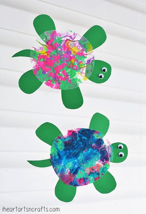 Ocean Crafts For Toddlers, Craft Ideas For Toddlers, Ocean Art Projects, Ocean Theme Crafts, Summer Preschool Crafts, Ocean Animal Crafts, June Crafts, Ocean Theme Preschool, Beach Themed Crafts