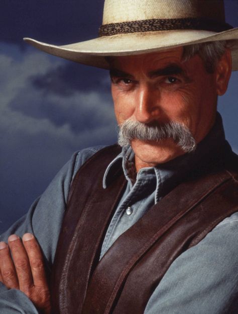 Sam Elliott played The Stranger in the Coen brothers film The Big Lebowski. "That was great fun," he says. "The Coen brothers are such brilliant guys." Sam Elliott Pictures, Katharine Ross, Coen Brothers, Sam Elliott, Tom Selleck, Animal Spirit, Strange Photos, The Big Lebowski, Foto Art