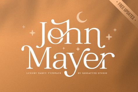 John Mayer - Fancy Ligature Font by HamzStudio on Envato Elements Ligature Font, Unique Logos, Classy Fonts, Typography Artwork, Font Graphic, Font Inspiration, Fancy Fonts, Commercial Fonts, Stylish Fonts