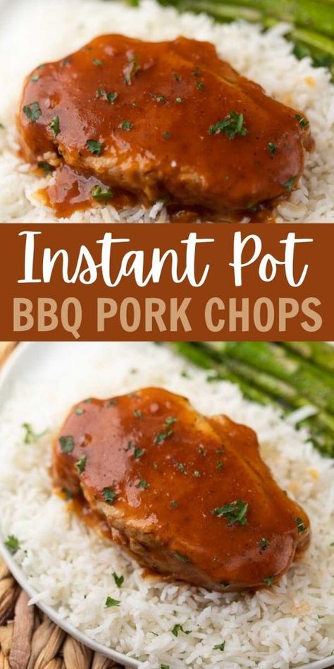 Pressure Cooker Pork Chops, Pork Loin Chops Recipes, Pressure Cooker Pork, Boneless Pork Chop Recipes, Instant Pot Pork Chops, Pork Chop Recipes Crockpot, Honey Garlic Pork Chops, Bbq Pork Chops, Easy Pressure Cooker Recipes