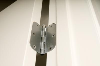 How To Install Door Hinges, Building A Door, Prehung Doors, Shed Doors, Overhead Door, Flush Doors, Door Makeover, Folding Doors, Door Installation