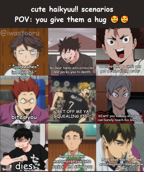 Ushijima X Tendou Fanart, Kageyama X Ushijima, Ushijima X Kageyama, Tendou Satori Headcanon, Baby Kageyama Tobio, Tendou Headcanons, Atsumu Headcanons, Nishinoya Headcanon, Oikawa Headcanon