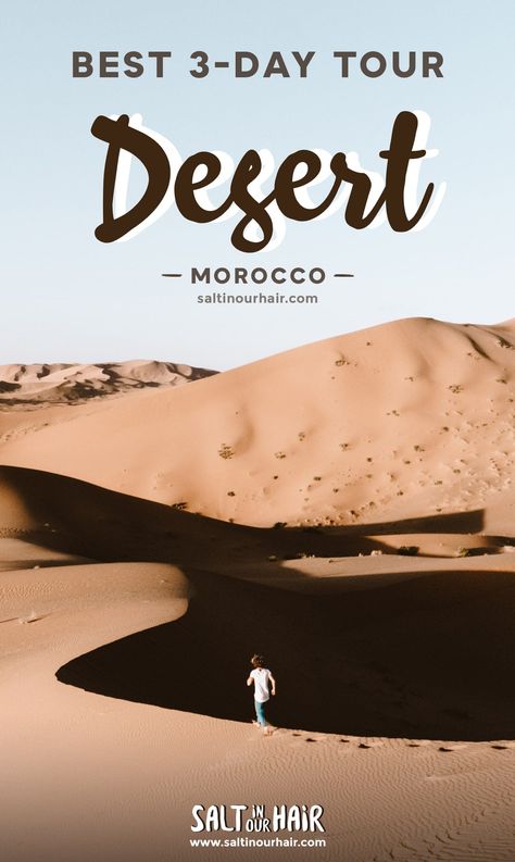 Sahara Morocco: Visit the Merzouga Desert in a 3-Day Tour Morocco Desert, Morocco Tours, Travel Africa, Go Glamping, Desert Tour, Desert Travel, The Sahara Desert, Ancient Greek Architecture, Visit Morocco