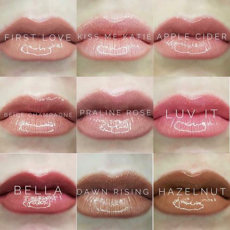 Red Lipsense, Lipsense Pinks, Lipsense Gloss, Color Collage, Matte Gloss, Tinted Lip Balm, Kiss Makeup, Pink Champagne, Lip Balm Gloss