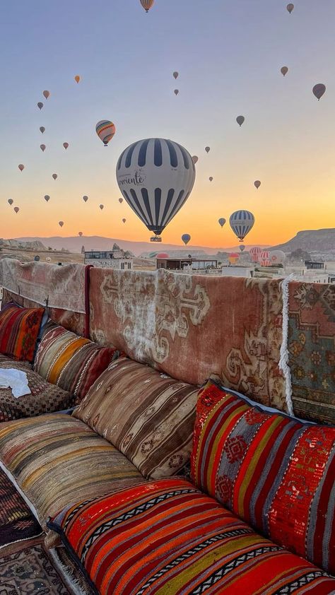 Kusadasi Turkey Aesthetic, Cappadocia Story, Cappadocia Turkey Aesthetic, Turkey Hot Air Balloon, Goreme Turkey, Goreme Cappadocia, Turkey Aesthetic, Turkey Cappadocia, Visit Turkey