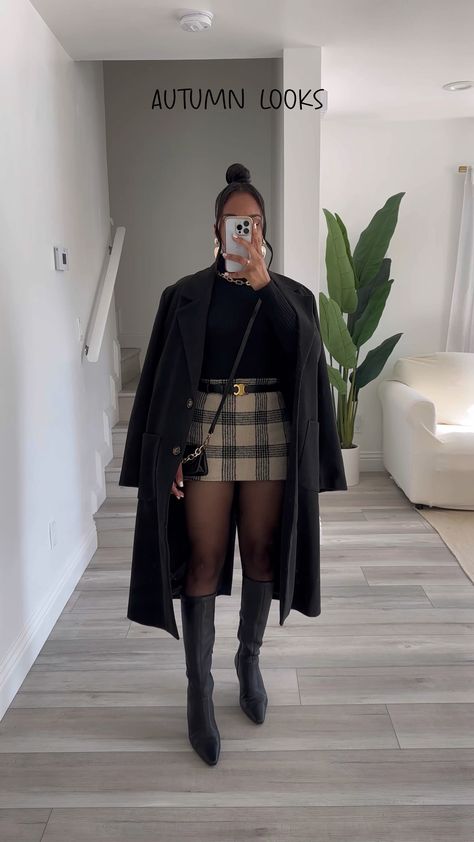 Short Skirt Winter Outfit, Casual Interview Outfits Women, Winter Drip, Classy Vibes, Lee Jongsuk, Stylish Winter Outfits, Winter Fashion Outfits Casual, Stylish Work Attire, Cold Outfits