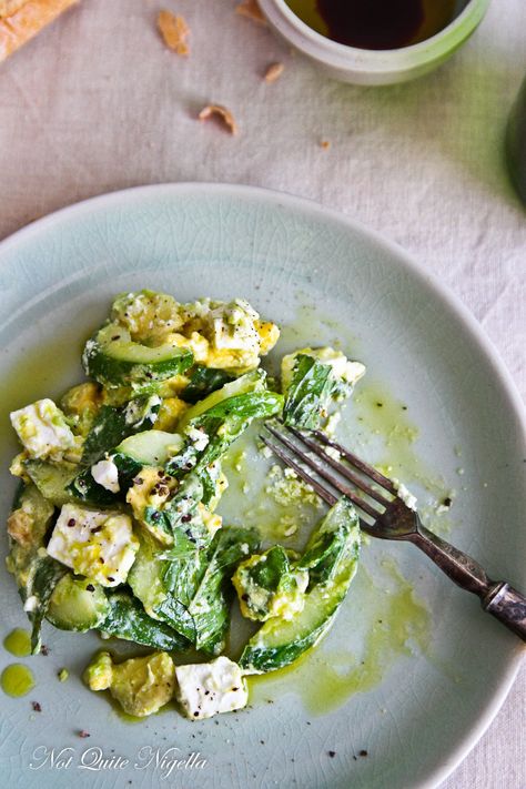 Easy Cucumber, Mint and Feta Salad @ Not Quite Nigella Mint Salad, Eat Salad, Feta Salad, Dear Reader, Healthy Salads, Summer Salads, Soup And Salad, Job Search, Feta Cheese