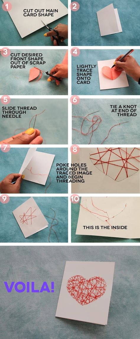 DIY Fancy Birthday Cards Pictures, Photos, and Images for Facebook, Tumblr, Pinterest, and Twitter Anniversaire Diy, String Art Diy, 카드 디자인, Art Carte, Diy Gifts For Boyfriend, Birthday Cards Diy, Heart Cards, Art Card, E Card