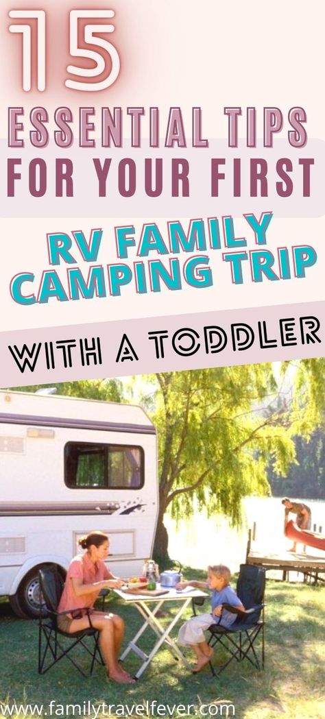 Rv Camping Trips, Motorhome Travels, Camping With Toddlers, Rv Camping Checklist, Camping Must Haves, Rv Road Trip, Family Camping Trip, Road Trip With Kids, Camping Checklist