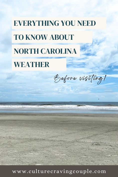 If you're planning a trip to North Carolina, you MUST read this post to determine the best time of year to visit! Moving To North Carolina, Best Marriage Advice, Travel Capsule, Yes But, Usa Travel Guide, Vacation Usa, Usa Travel Destinations, Best Places To Travel, Travel Couple