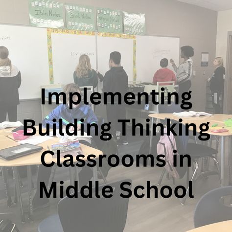 I have been working on my plans for the fall and implementing Building Thinking Classrooms into my 7th and 8th Grade math classes. Here is a detailed plan for week one complete with goals and activity links. Building A Thinking Classroom, Building A Thinking Classroom Math, Building Thinking Classrooms Elementary, Building Thinking Classrooms Set Up, Building Thinking Classrooms, Thinking Classroom Math, Building Thinking Classroom Math, Class Building Activities, 8th Grade Math Classroom