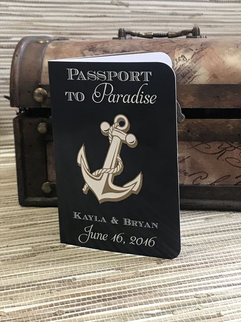 Passport Wedding Invitations — The Stylish Scribe Cruise Ship Wedding Invitations, Cruise Wedding Invitations, Anchor Wedding Invitations, Travel Wedding Invitations, Cruise Ship Wedding, Anchor Wedding, Nautical Wedding Invitations, Passport Invitations, Passport Wedding Invitations