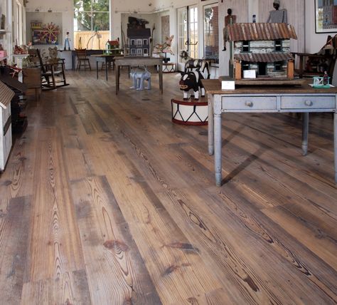 Distressed Flooring, Distressed Hardwood Floors, Wood Flooring Ideas, Flooring Design Ideas, Antique Wood Floors, Distressed Wood Floors, Rustic Hardwood Floors, Rustic Oak Flooring, Reclaimed Oak Flooring