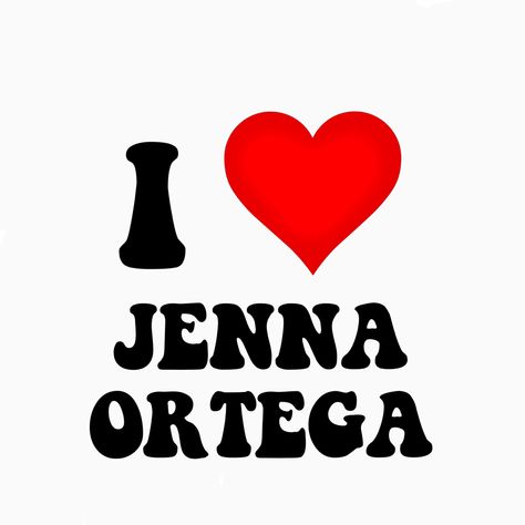 I Heart Jenna Ortega, I Love Jenna Ortega Text, I Love Jenna Ortega Pfp, Jenna Ortega 2024, Jenna Ortega Fotos, Jenna Ortega Poster, Jenna Ortega Wallpaper, Fallout Movie, Jenna Ortega Wednesday