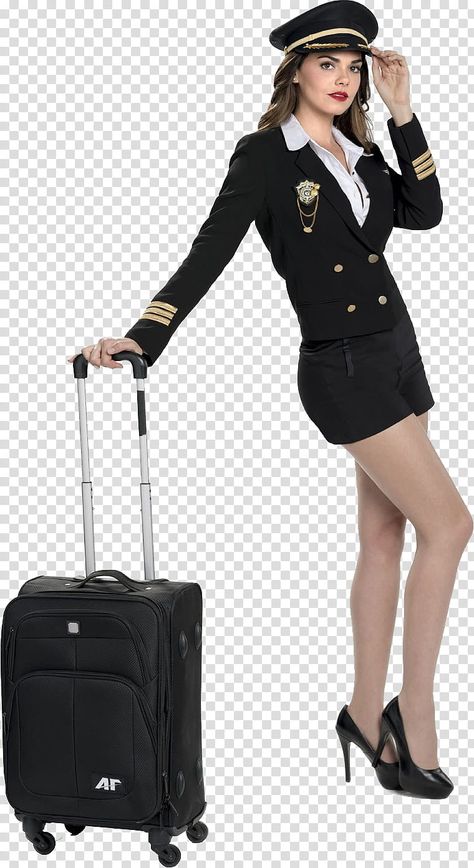 Pilot Costume Women, Flight Attendant Outfit, Kathy West, Stewardess Costume, Air Hostess Uniform, Stylish Gym Outfits, Pilot Costume, Pilot Uniform, Bridal Shoes Low Heel