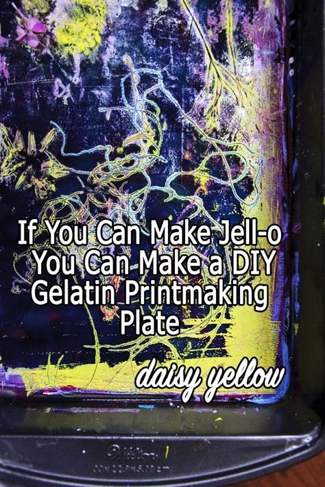 If You Can Make Jell-O You Can Make a Gelatin Printing Plate Gelatin Printing, Art Techniques Tutorial, Printmaking Ideas, Arts Project, Art Printmaking, 4th Grade Art, Abstract Paper, Jell O, Gelli Printing