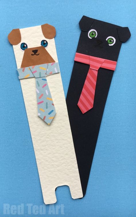 Bookmarks Diy Kids, Origami Bookmark Corner, Dog Template, Bookmark Diy, Handmade Bookmarks Diy, Origami Bookmark, Creative Bookmarks, Bookmark Craft, Bookmarks Kids