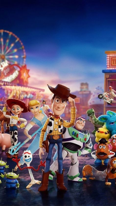 15 fondos de pantalla de ‘Toy Story 4’ para móvil Wallpaper Toy Story, Toy Story Pictures, Iphone Wallpaper Disney, Dibujos Toy Story, Toy Story Movie, Disney Characters Wallpaper, Karakter Disney, Toy Story 3, A Hat In Time