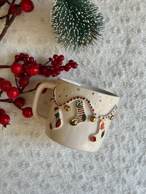 handmade ceramic mug Suitable for food use height  7,5 centimeter Because it is handmade, there may be differences Snowmen Ceramic Mugs, Cutest Christmas Mugs, Christmas Mugs Vinyl Ceramic, Rudolf Mug Set Pottery Barn Kids, Christmis Mugs, Christmas Espresso Mug, Chirsmas Mugs, Big Christmas Mugs, Personalized Christmas Coffee Mugs