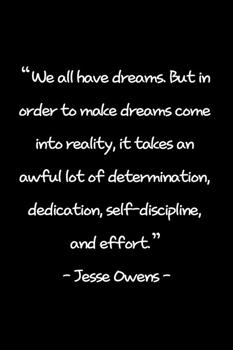 May All Your Dreams Come True, Corbin Bleu Now, Quotes About Dreams, About Dreams, Jesse Owens, Good Quote, Make Your Dreams Come True, Wise Words Quotes, My Dream Came True