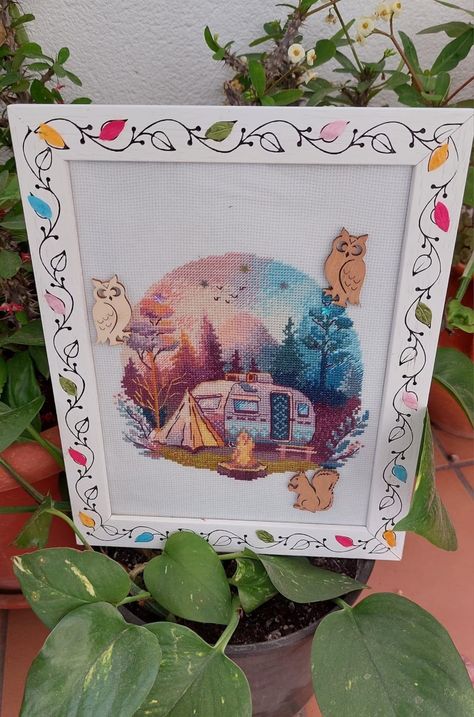 Camping Cross Stitch Pattern Pdf Summer Landscape Diy Craft - Etsy Ukraine Camping Cross Stitch Patterns, Cross Stitch Camping, Landscape Diy, Diy Landscaping, Summer Landscape, Etsy Crafts, Cross Stitch Pattern, Stitch Pattern, Cross Stitch Patterns