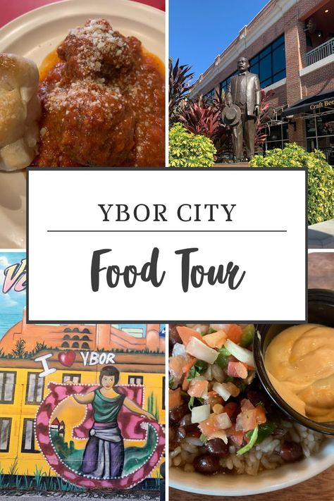 Enjoy the best historic Ybor City Food Tour! Next time you visit Tampa, Florida be sure to set aside an afternoon for this informative, fun, and tasty adventure. It's also a great activity for families with teens! #foodtour #yborcity #daytrips Ybor City Tampa, Florida Trips, Florida Food, Ybor City, Scandinavian Food, Culinary Travel, Food Tour, Food Tasting, Cheap Eats