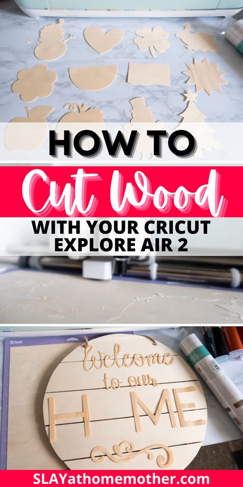 Cricut Explore Air 2 For Beginners Projects, Cricut Wood Projects Balsa, Interchangeable Home Sign Diy Cricut, Cricut Mobile Projects, Diy Cricut Signs, Diy Home Decor Cricut Craft Ideas, Engrave With Cricut Explore Air, Wood Crafts With Cricut, Diy Cricut Wood Projects