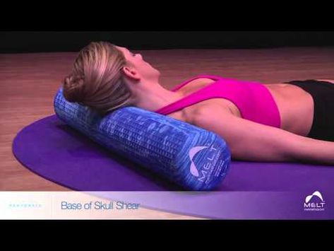 Neck Pain Exercises, Nervus Vagus, Neck And Shoulder Exercises, Melt Method, Foam Roller Exercises, Neck Exercises, Posture Exercises, Neck Pain Relief, Yoga Iyengar