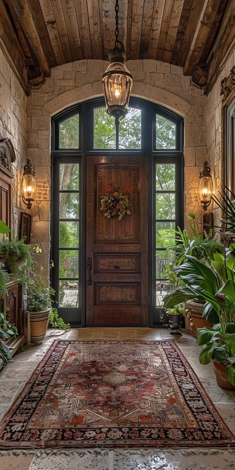 Say 'Bienvenue chez moi' (welcome home) in style with 20 entryway decor ideas bursting with French-inspired charm and vintage character. #HouseGoals #DecorTips #HomeIdeas #HomeDecor #DecorInspiration #HomeStyle #HomeInspiration #HomeDecorating #InteriorInspo #InteriorDesign Double Entryway, Entryway Wall Decor Ideas, Modern Entryway Design, Entryway Storage Ideas, Front Entryway Decor, Entryway Ideas Modern, Entryway Decor Modern, Small Entryway Ideas, Houses Decor