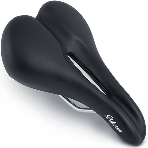 We've covered here the bike seats that can bring ultimate comfort experience to help your commutes, joy rides and more to be pain & pressure free. They're so comfortable that your bottom will thank you.  #saddlesores #cycling #cyclinglife #cyclingpain #cyclingtips #comfortablebikeseat #bestbikeseats Bicycle Saddles, Outdoor Biking, Comfort Bike, Indoor Bike, Bicycle Seats, Bicycle Saddle, Man Pad, Bike Saddle, Bike Reviews