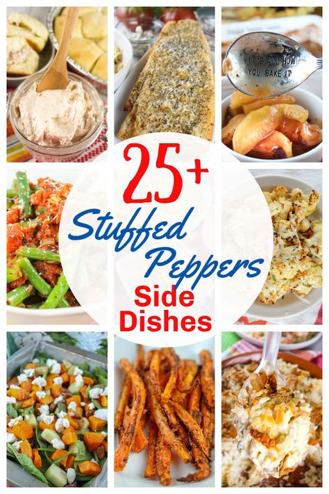 What To Make With Stuffed Peppers, Sides To Go With Stuffed Bell Peppers, Stuffed Bell Peppers Dinner Sides, Stuffed Bell Peppers Meal Sides, Side Dishes For Stuffed Bell Peppers, Stuffed Bell Peppers Side Dish, Sides With Stuffed Peppers, What To Serve With Stuffed Bell Peppers, Sides For Stuffed Bell Peppers