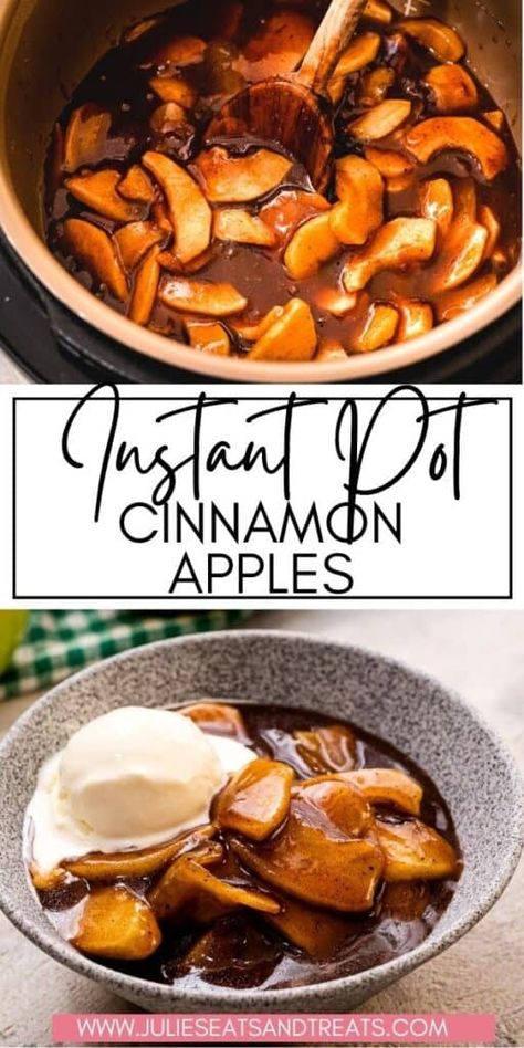 Healthy Instant Pot, Breakfast Fruit, Best Instant Pot Recipe, Healthy Instant Pot Recipes, Cooked Apples, Fruit Breakfast, Fruit Dessert, Easy Instant Pot Recipes, Instant Pot Dinner Recipes