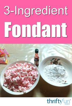 Fondant is used for detailed cake decorating. Make your own fondant with this quick and easy 3 ingredient fondant recipe. Jello Fondant Recipe, Fondant Recipe Without Shortening, Fondente Cake Design Easy, Fondente Recipe, Diy Fondant Recipe, Cake Fondant Recipe, Easy Fondant Decorations, Easy Fondant Recipe, Homemade Fondant Recipes