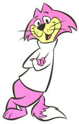 Top Cat Cartoon, Top Cat, Cat Cartoon, Pink