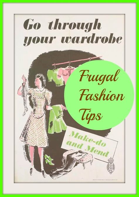 Frugal Fashion Tips #fashion #fashiontips #thrifty Sewing Upcycle, Parenting On A Budget, Family Budgeting, Thrifty Fashion, Clothes Tips, Sunday Clothes, Organisation Tips, 1940's Fashion, How To Look Expensive