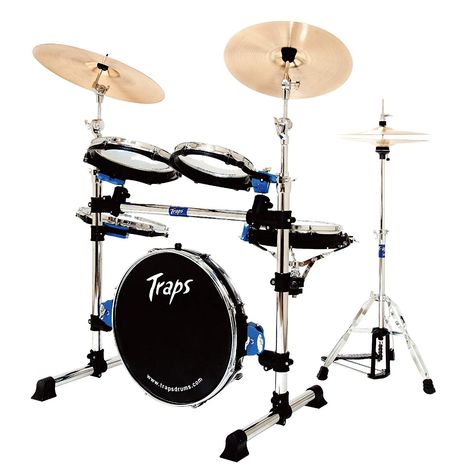 Traps Drums A400 Portable Acoustic Drum Set: Amazon.co.uk: Musical Instruments Drum Set Music, Acoustic Drum Set, Kids Drum Set, Steel Counter, Making Musical Instruments, Gretsch Drums, Ludwig Drums, Kids Musical Instruments, Drum Sets