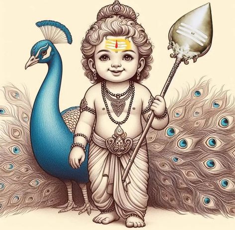 Murugan Images Drawing, Murugan Drawing Images, Ayyappa Drawing, Murugan Pencil Drawing, Murugan Drawing Pencil, Baby Murugan Hd Wallpaper, Lord Murugan Drawing, Murugan Art Sketch, Murugan Drawing